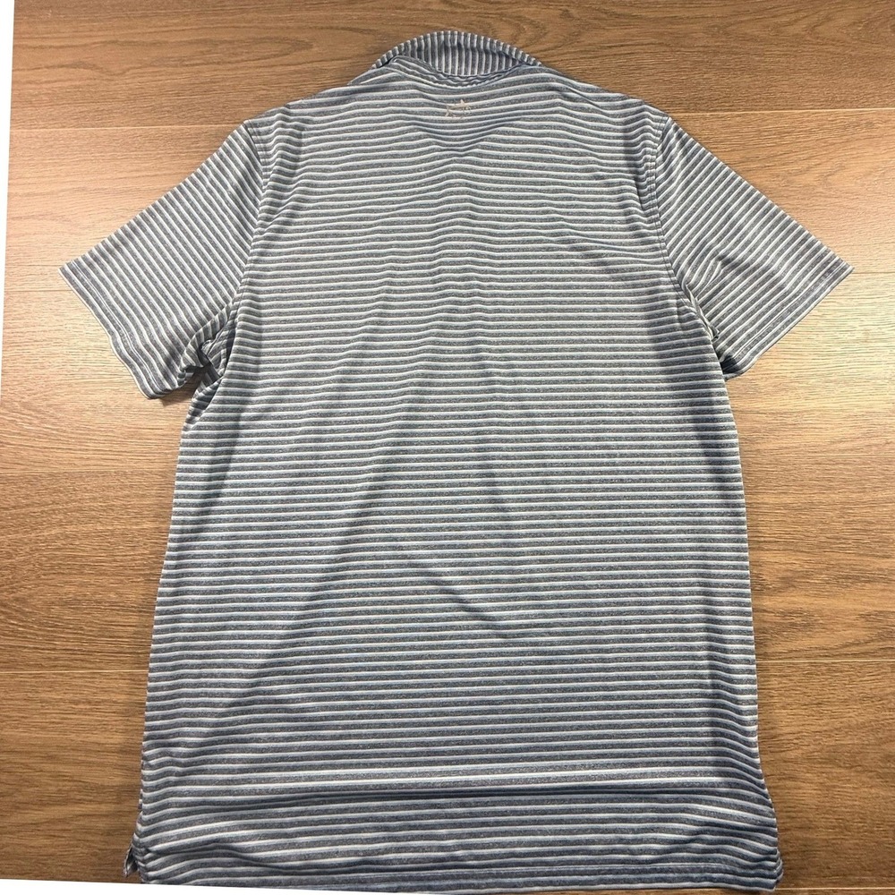 Southern Tide Men's Performance Striped Polo Golf Size L Blue Preppy Summer - Picture 3 of 12